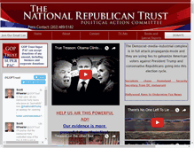 Tablet Screenshot of nationalrepublicantrust.org